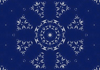 Etnik desen. Soyut kaleydoskop 