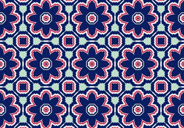 Ethnic pattern. Abstract kaleidoscope — Stock Photo, Image