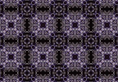 Etnik desen. Soyut kaleydoskop