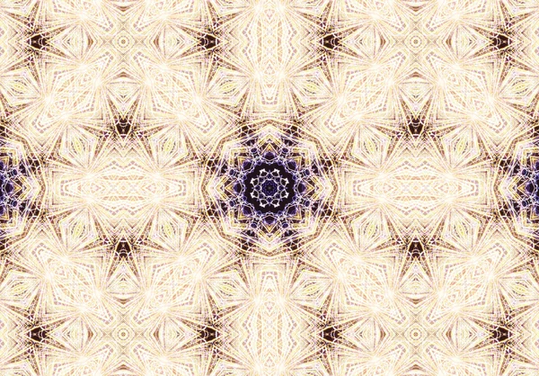 Etnický vzor. Abstraktní kaleidoskop — Stock fotografie