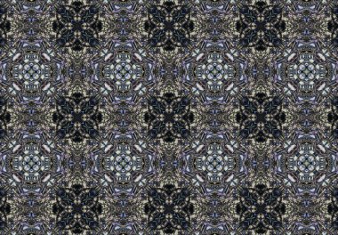 Etnik desen. Soyut kaleydoskop