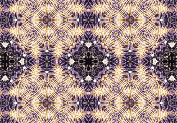 Ethnic pattern. Abstract kaleidoscope — Stock Photo, Image