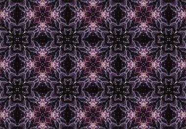 Etnik desen. Soyut kaleydoskop