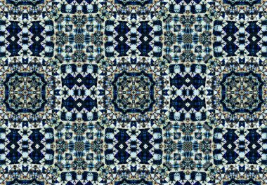 Etnik desen. Soyut kaleydoskop