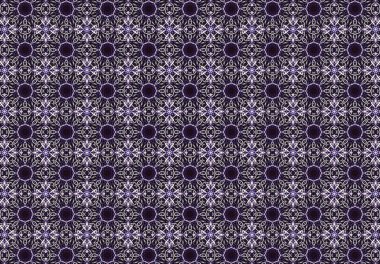 Etnik desen. Soyut kaleydoskop