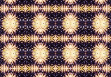 Etnik desen. Soyut kaleydoskop