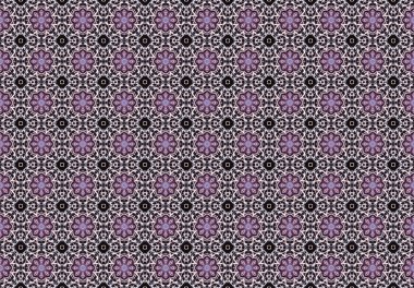 Etnik desen. Soyut kaleydoskop