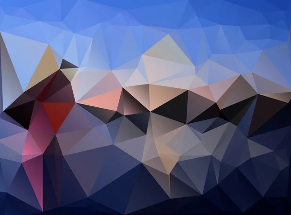 Colorful Polygonal Mosaic Background — Stock Photo, Image