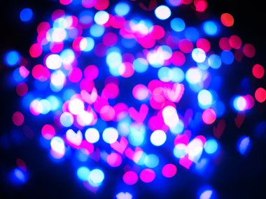Kalp bokeh arka plan, Sevgililer günü