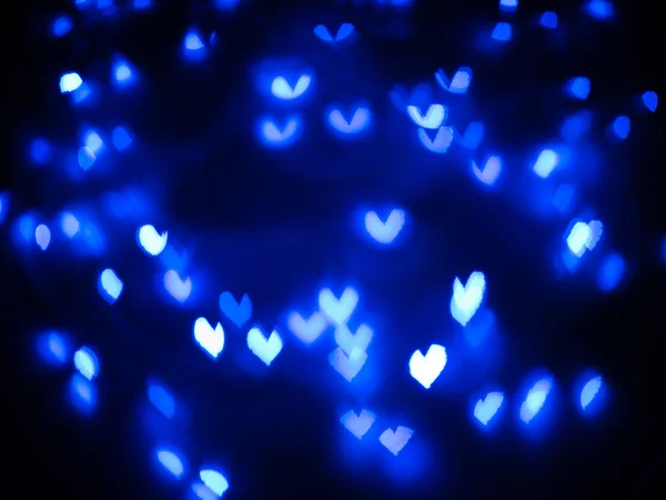 Corazón fondo bokeh, Día de San Valentín —  Fotos de Stock