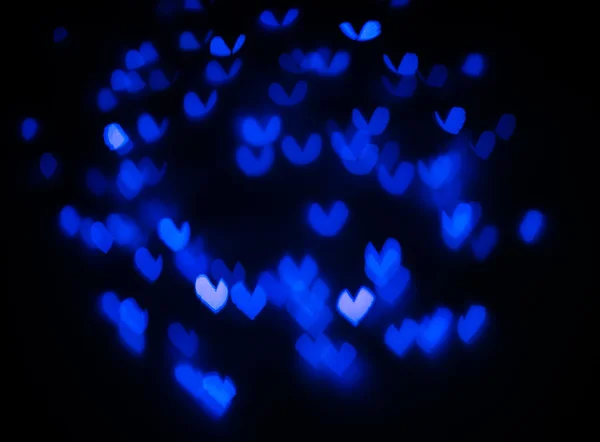 Cuore bokeh sfondo, San Valentino — Foto Stock