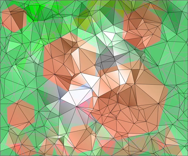 Fundo de mosaico poligonal colorido — Fotografia de Stock