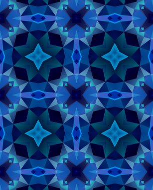 Etnik desen. Soyut kaleydoskop 