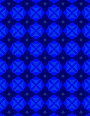 Etnik desen. Soyut kaleydoskop 