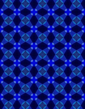 Etnik desen. Soyut kaleydoskop 