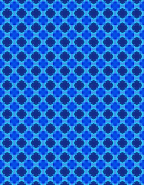 Etnik desen. Soyut kaleydoskop 