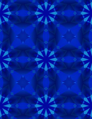 Etnik desen. Soyut kaleydoskop 