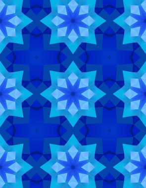 Etnik desen. Soyut kaleydoskop 