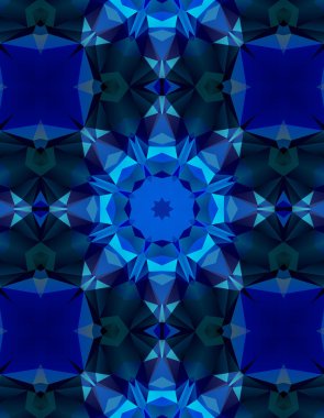 Etnik desen. Soyut kaleydoskop 