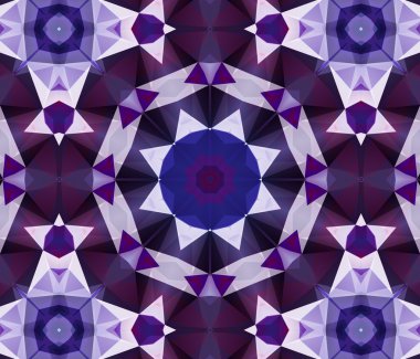 Etnik desen. Soyut kaleydoskop 