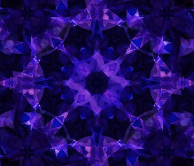 Etnik desen. Soyut kaleydoskop 