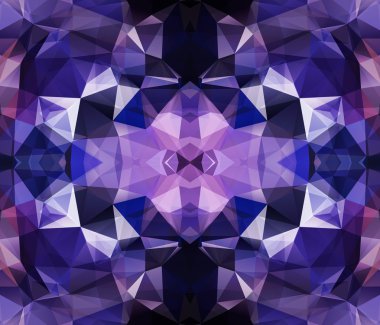 Etnik desen. Soyut kaleydoskop 