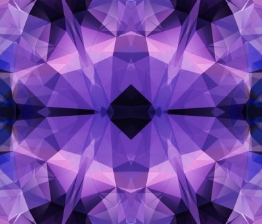 Etnik desen. Soyut kaleydoskop 