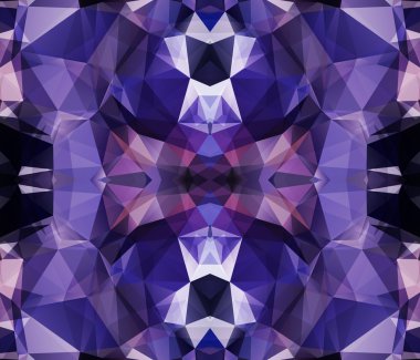 Etnik desen. Soyut kaleydoskop 