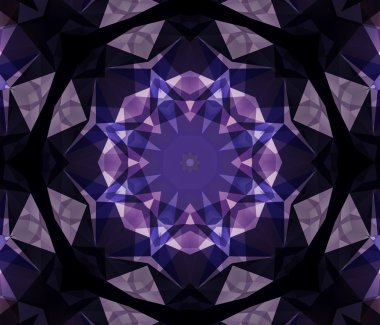 Etnik desen. Soyut kaleydoskop 