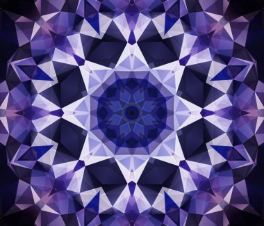 Etnik desen. Soyut kaleydoskop 