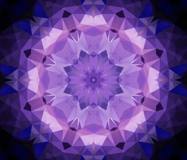 Etnik desen. Soyut kaleydoskop 