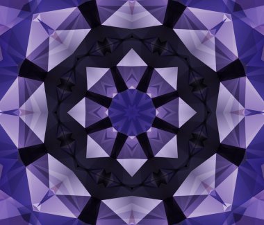 Etnik desen. Soyut kaleydoskop 