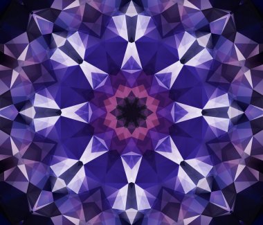 Etnik desen. Soyut kaleydoskop 