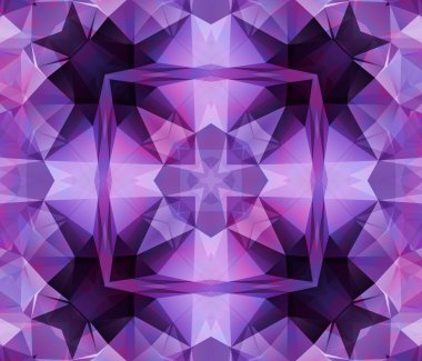 Etnik desen. Soyut kaleydoskop 