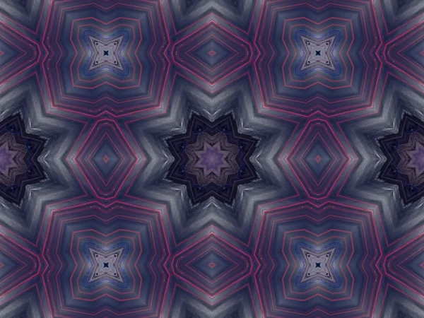 Etnický vzor. Abstraktní kaleidoskop — Stock fotografie