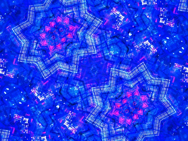 Ethnic pattern. Abstract kaleidoscope — Stock Photo, Image