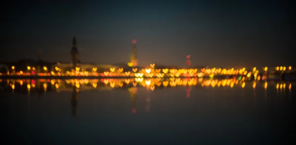 Muelle del río Daugava en Riga , — Foto de Stock