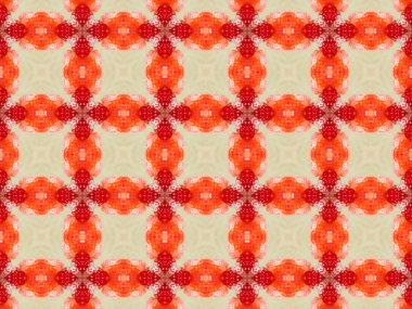 Etnik model. soyut kaleydoskop kumaş tasarımı.