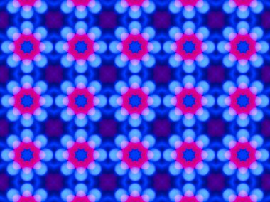 Etnik model. soyut kaleydoskop kumaş tasarımı.