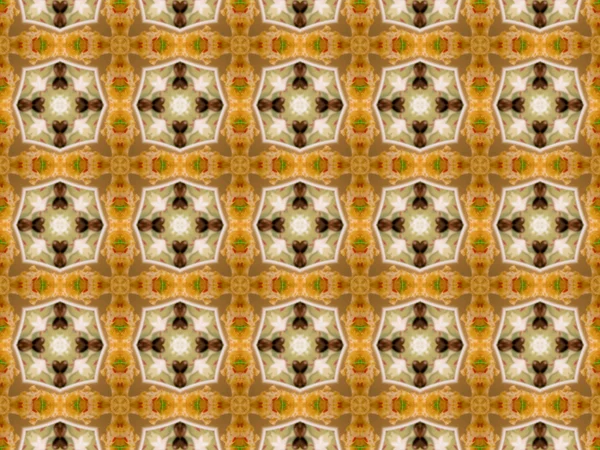 Ethnic pattern. Abstract kaleidoscope  fabric design. — Stock Photo, Image