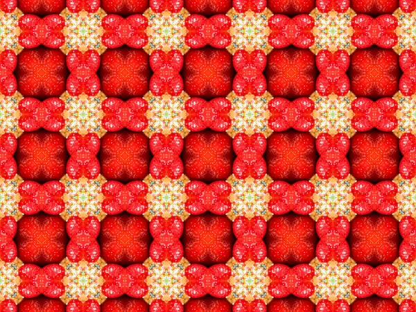 Ethnic pattern. Abstract kaleidoscope  fabric design. — Stock Photo, Image