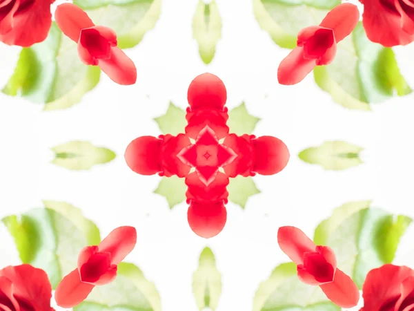 Ethnische Muster. abstraktes Kaleidoskop-Stoffdesign. — Stockfoto