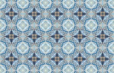 Etnik model. soyut kaleydoskop kumaş tasarımı.