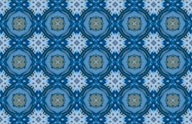Etnik model. soyut kaleydoskop kumaş tasarımı.