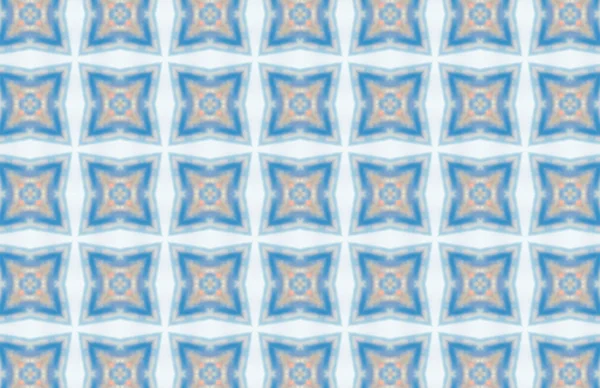 Ethnic pattern. Abstract kaleidoscope  fabric design. — Stock Photo, Image