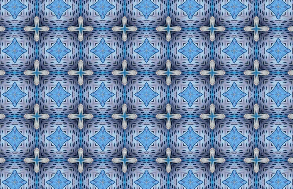 Etnický vzorec. abstraktní kaleidoskop textilie design. — Stock fotografie