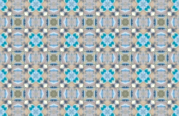 Ethnic pattern. Abstract kaleidoscope  fabric design. — Stock Photo, Image