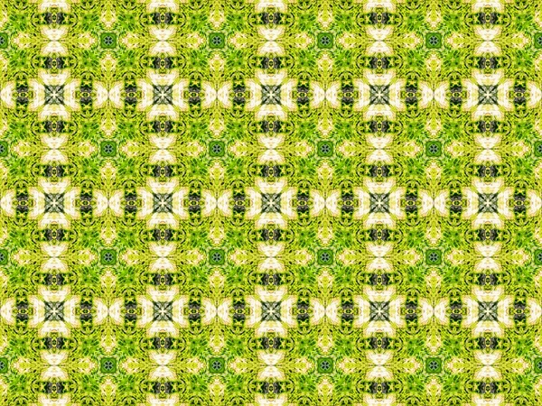 Ethnic pattern. Abstract kaleidoscope  fabric design. — Stock Photo, Image