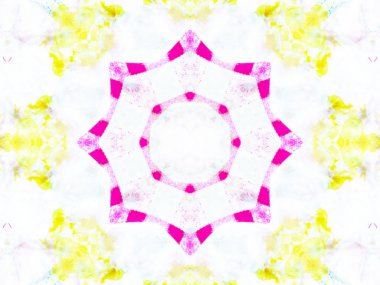 renkli kesintisiz mandala tasarım