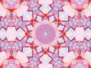 Kareler sorunsuz kökenli. kaleydoskop